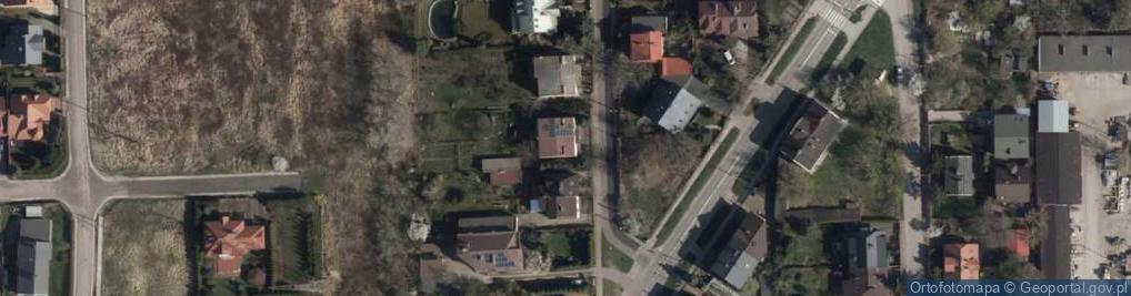 Zdjęcie satelitarne Kajetańska ul.