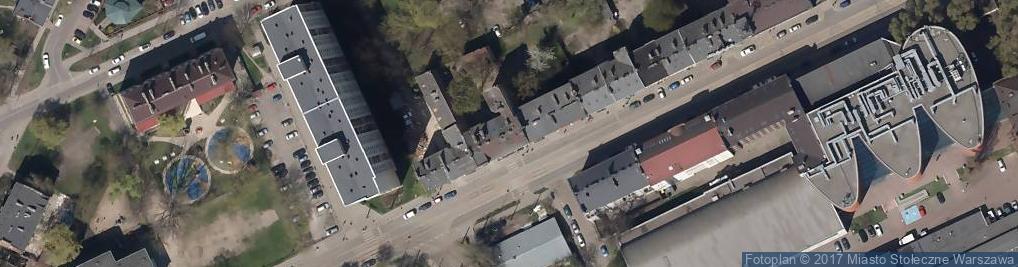 Zdjęcie satelitarne Kawęczyńska ul.