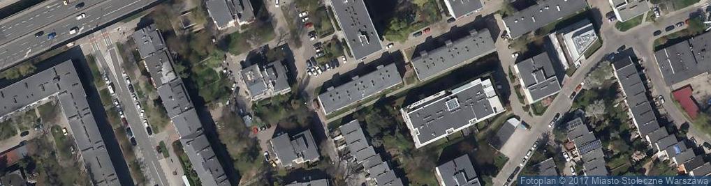 Zdjęcie satelitarne Kanadyjska ul.