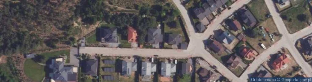 Zdjęcie satelitarne Kasztanowa ul.