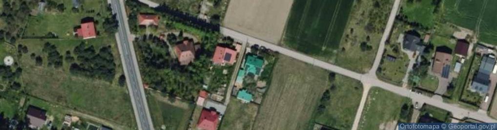 Zdjęcie satelitarne Kasztanowa ul.