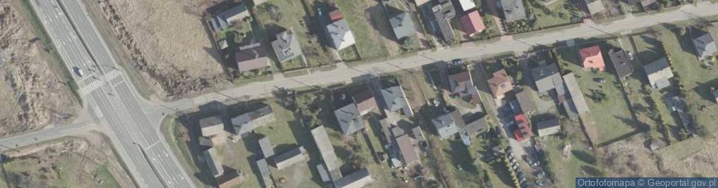 Zdjęcie satelitarne Karsów ul.