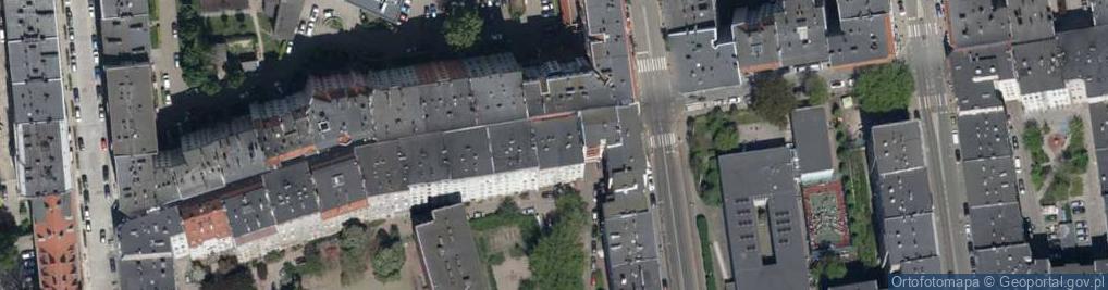 Zdjęcie satelitarne Kazimierza Jagiellończyka ul.
