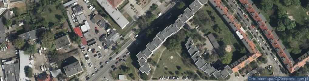Zdjęcie satelitarne Kamieńskiego Henryka Michała ul.