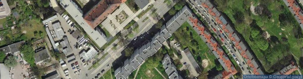 Zdjęcie satelitarne Kamieńskiego Henryka Michała ul.