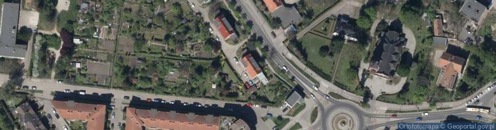 Zdjęcie satelitarne Karmelkowa ul.