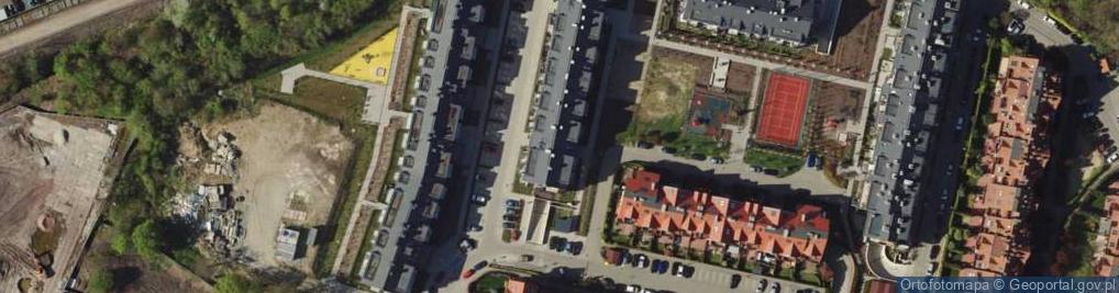 Zdjęcie satelitarne Kawalerzystów ul.