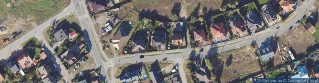 Zdjęcie satelitarne Kasztanowa ul.