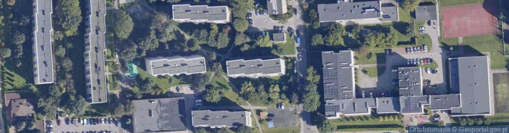 Zdjęcie satelitarne Kamienna ul.