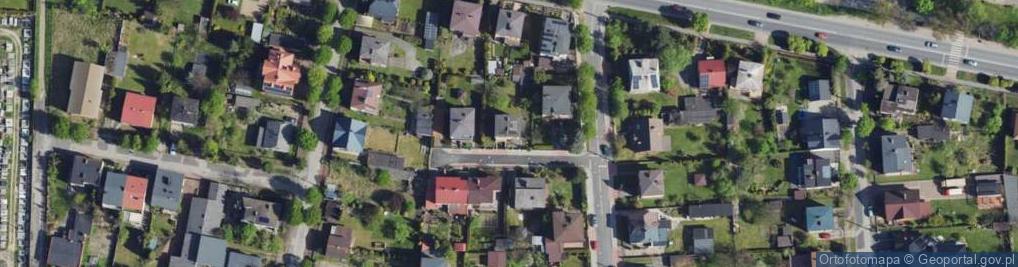 Zdjęcie satelitarne Kasztanowa ul.