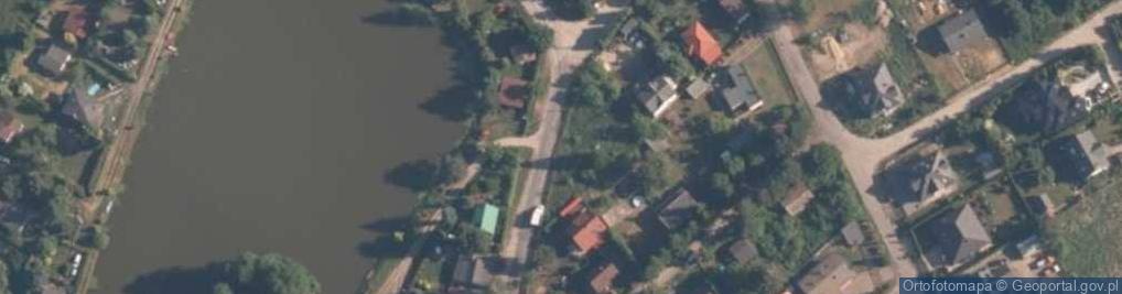 Zdjęcie satelitarne Kajakowa ul.