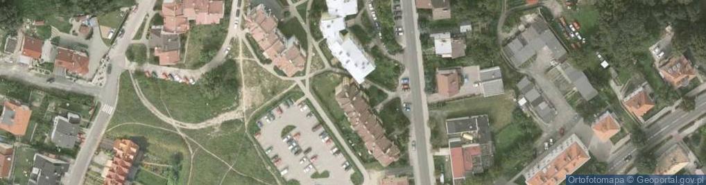 Zdjęcie satelitarne Kaczawska ul.