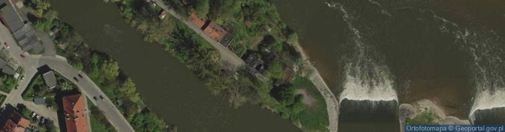 Zdjęcie satelitarne Kępa Młyńska ul.