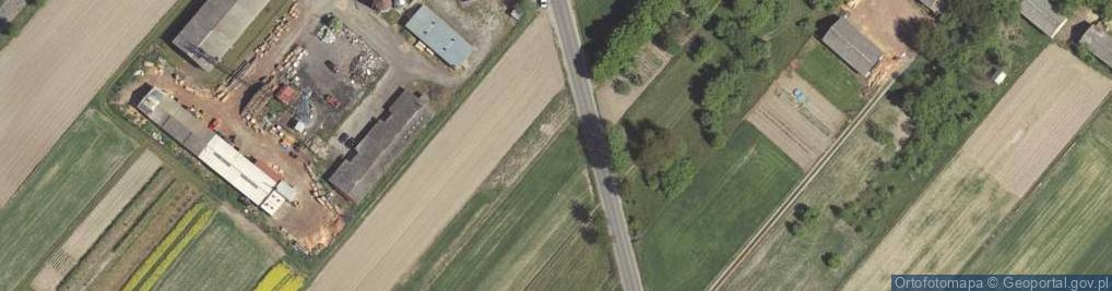 Zdjęcie satelitarne Kępa Borzechowska ul.