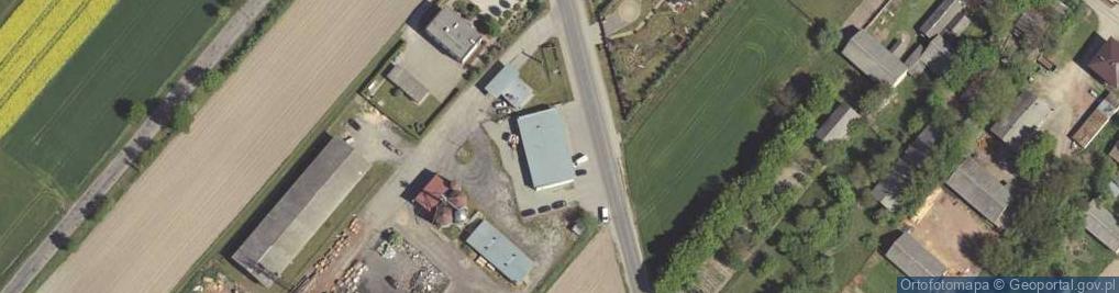 Zdjęcie satelitarne Kępa Borzechowska ul.