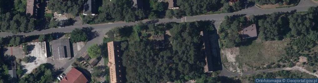 Zdjęcie satelitarne Kęszyca Leśna ul.
