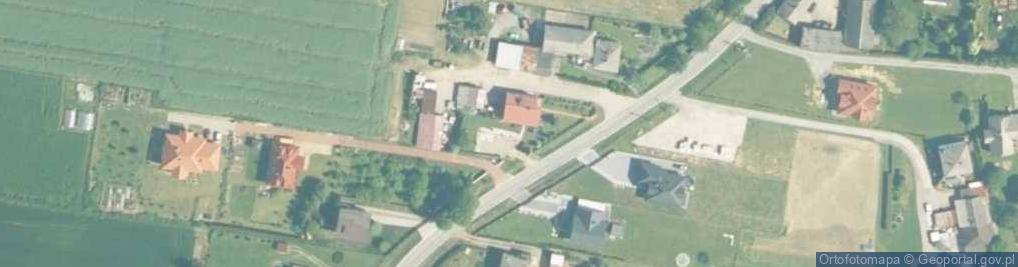 Zdjęcie satelitarne Kęckie Góry Północne ul.