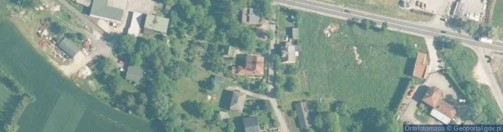Zdjęcie satelitarne Kęckie Góry Południowe ul.
