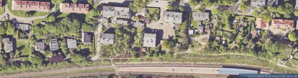 Zdjęcie satelitarne Kędzierzyńska ul.