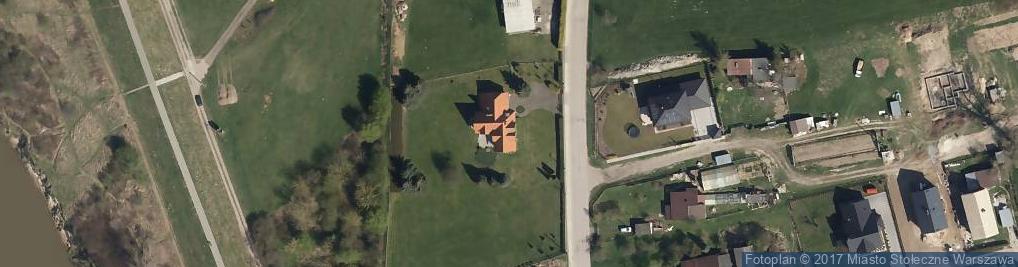 Zdjęcie satelitarne Kępa Tarchomińska ul.