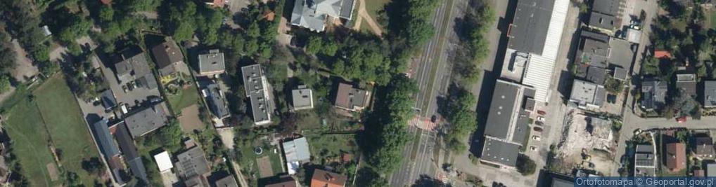 Zdjęcie satelitarne Kętrzyńska ul.