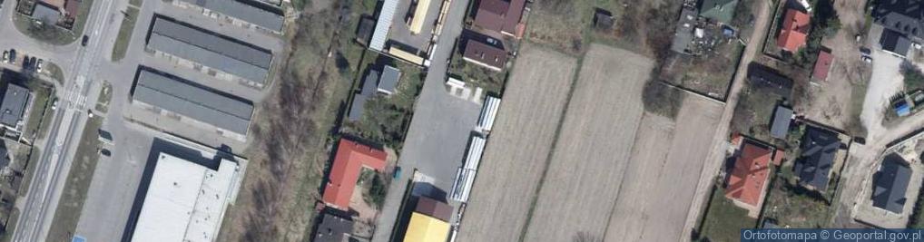 Zdjęcie satelitarne Kioskowa ul.