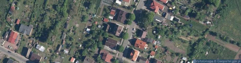Zdjęcie satelitarne Kisielice Duże ul.