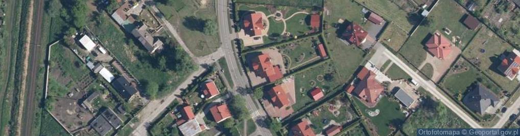 Zdjęcie satelitarne Kisielice Duże ul.
