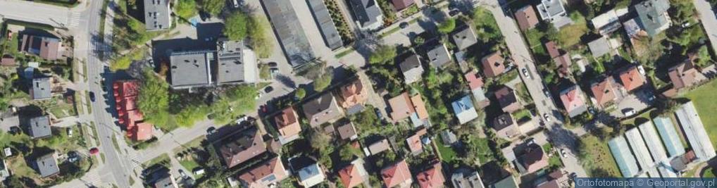 Zdjęcie satelitarne Kicińskiego Brunona ul.