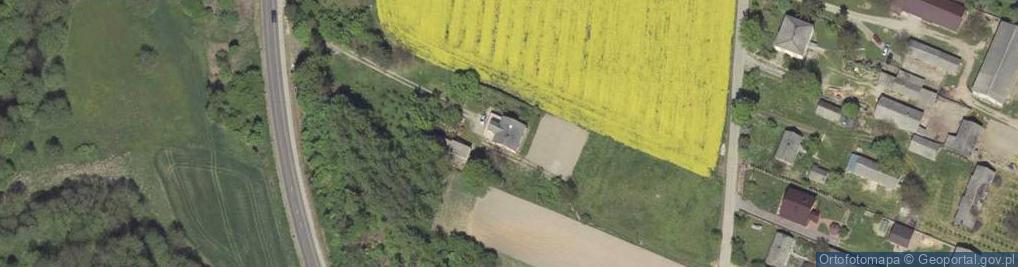 Zdjęcie satelitarne Kiełczewice Górne ul.