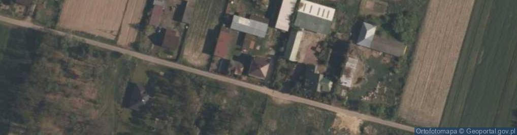 Zdjęcie satelitarne Kiełczygłów-Okupniki ul.