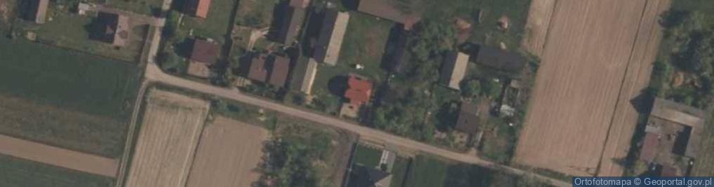 Zdjęcie satelitarne Kiełczygłów-Okupniki ul.
