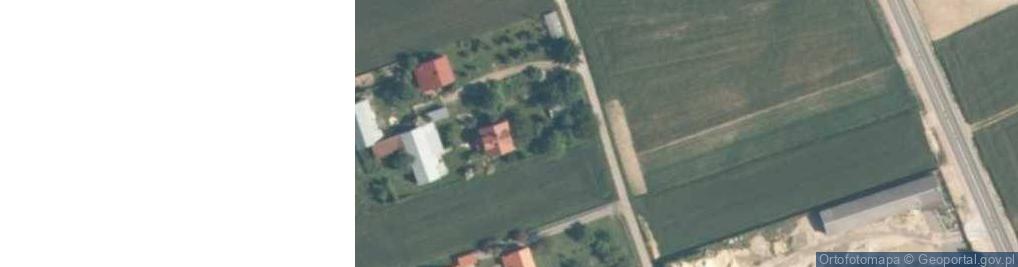 Zdjęcie satelitarne Kiełczyna ul.