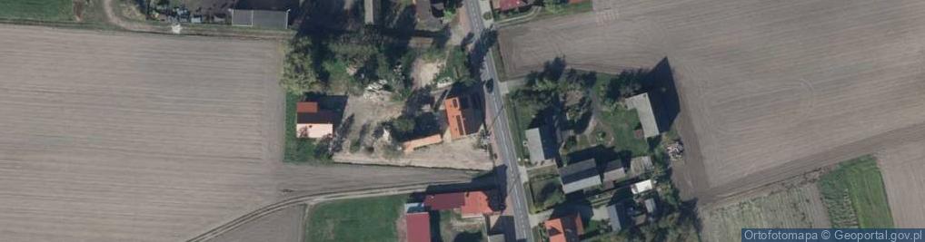 Zdjęcie satelitarne Kiełpiny ul.