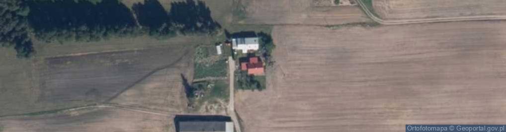 Zdjęcie satelitarne Kierwałd ul.