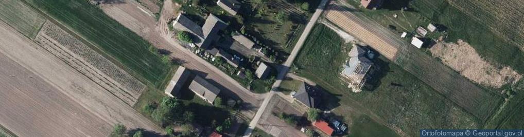 Zdjęcie satelitarne Kierzkówka-Kolonia ul.