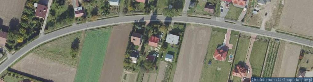 Zdjęcie satelitarne Kisielów ul.