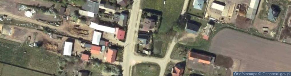 Zdjęcie satelitarne Kisiny ul.