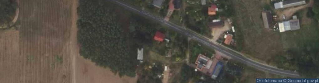 Zdjęcie satelitarne Kiszewo ul.