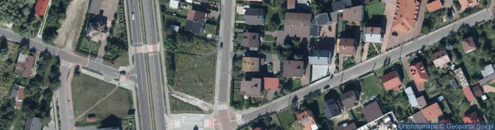 Zdjęcie satelitarne Kiernickich ul.