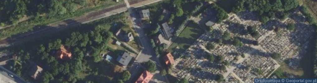 Zdjęcie satelitarne Kiszkowska ul.