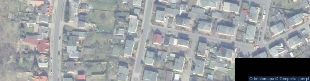 Zdjęcie satelitarne Kiszewska ul.
