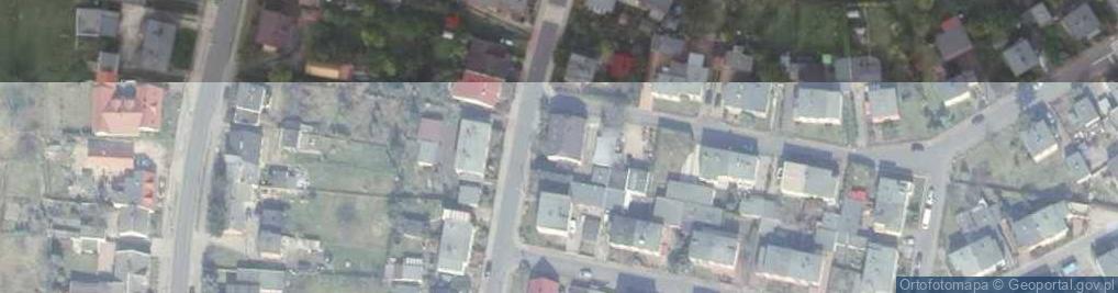 Zdjęcie satelitarne Kiszewska ul.