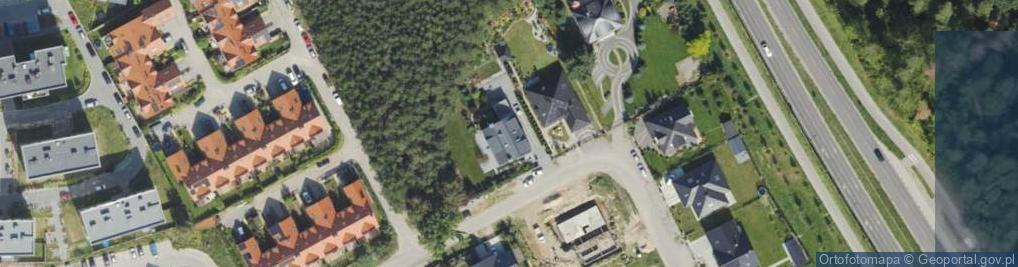 Zdjęcie satelitarne Klonowa ul.