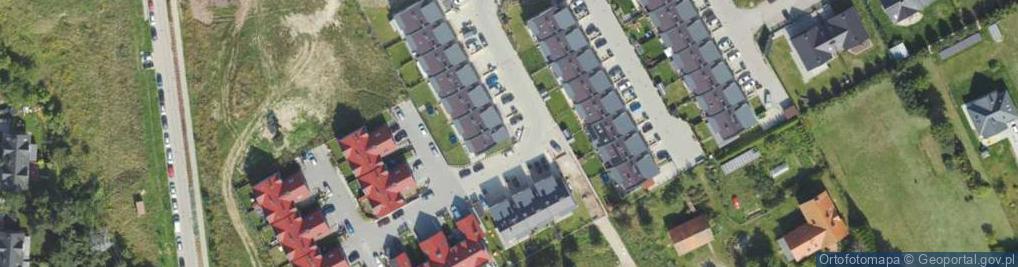 Zdjęcie satelitarne Klonowa ul.