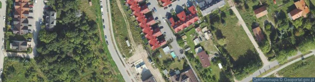 Zdjęcie satelitarne Klonowa ul.
