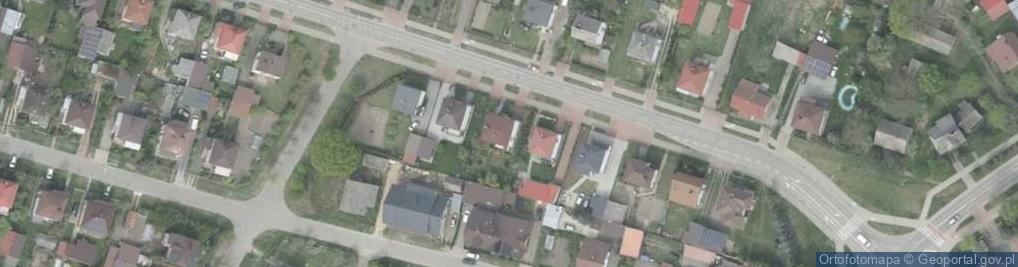 Zdjęcie satelitarne Kleeberga Franciszka ul.