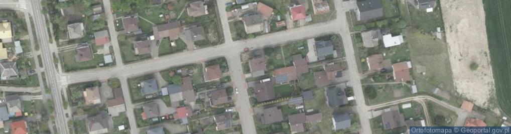 Zdjęcie satelitarne Klonowa ul.