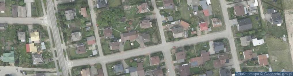 Zdjęcie satelitarne Klonowa ul.