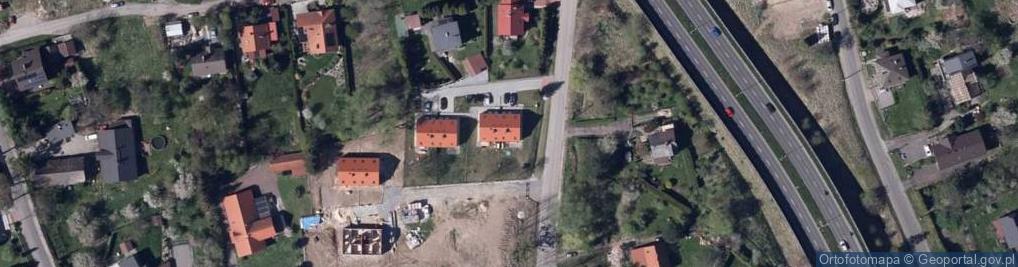 Zdjęcie satelitarne Klubowa ul.